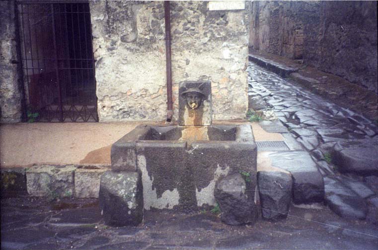 Fountain at VI.8.24