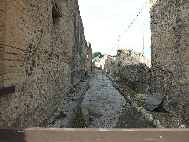 VI.12.6 Pompeii. March 2009. North side of street altar in Vicolo del Labirinto.
