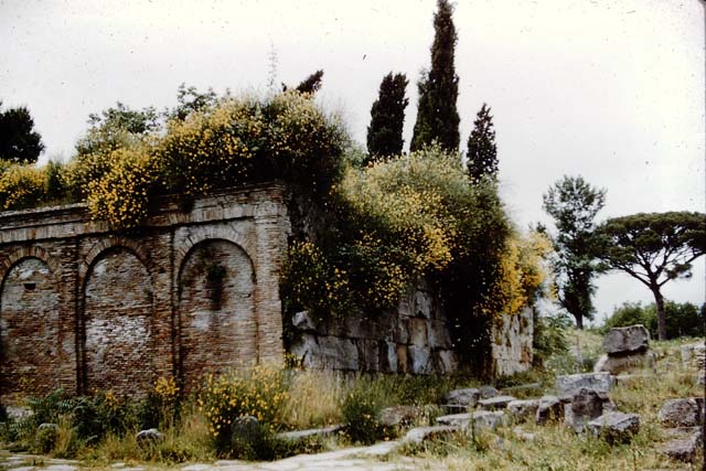 Inside Porta Vesuvio or Vesuvian Gate