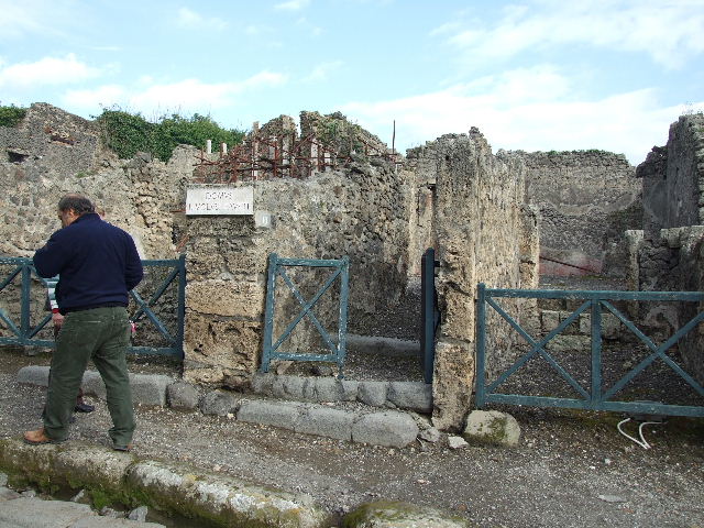I.2.10 Pompeii. September 2010. Looking south from small cubiculum across atrium. Photo courtesy of Drew Baker.