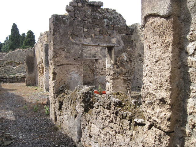 I.3.25 Casa dei Guerrieri. Pseudoperistyle drain
