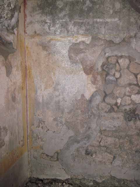 I.5.2 Pompeii. September 2005. Steps to upper floor against west wall of anteroom.