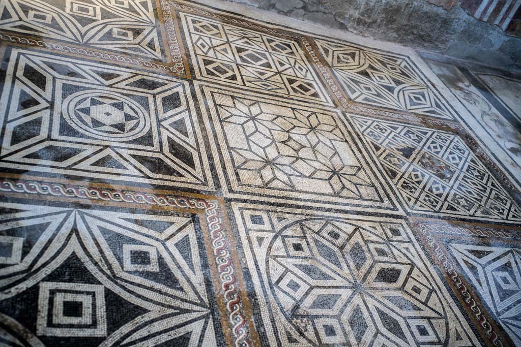I.6.4 Pompeii. December 2021. Room 11, mosaic floor. Photo courtesy of Johannes Eber.