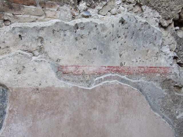 I.6.10 Pompeii. December 2007. Remains of staircase in south-west corner of front room.