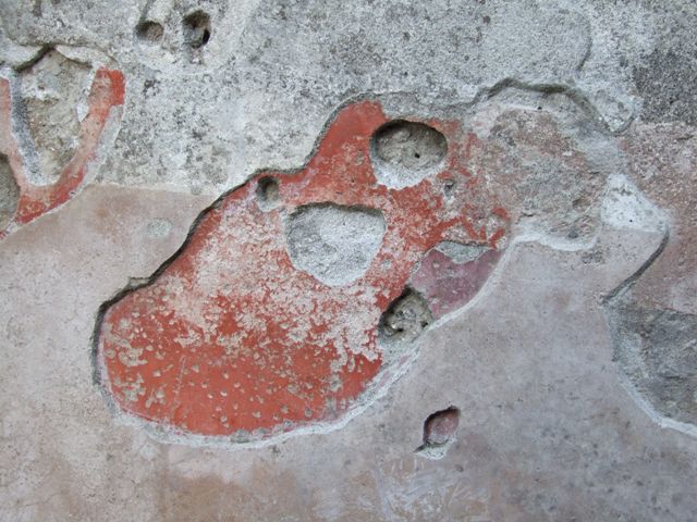 I.6.10 Pompeii. December 2007. East wall of rear room.