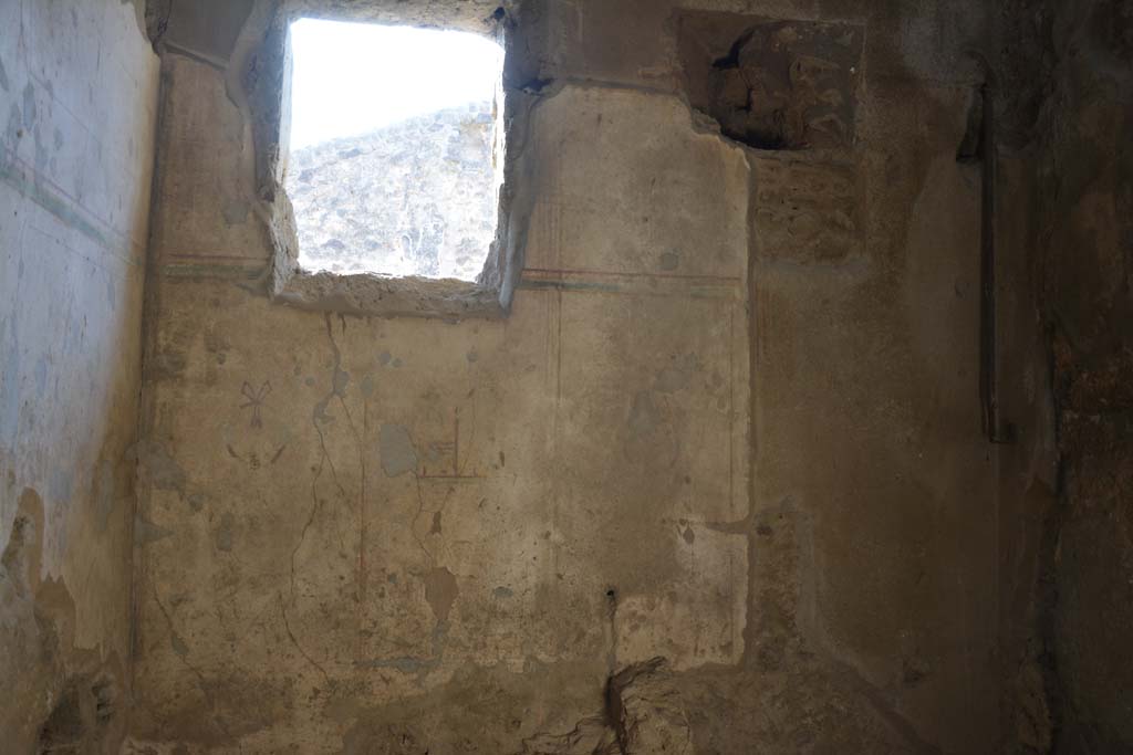 I.6.15 Pompeii. October 2019. Room 1, upper south wall.        
Foto Annette Haug, ERC Grant 681269 DCOR
