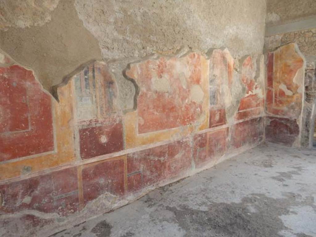 I.7.3 Pompeii. May 2016. East wall and south-east corner of atrium. Photo courtesy of Buzz Ferebee.