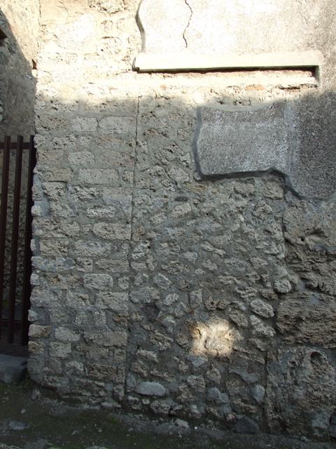 II.1.12 Pompeii. March 2009. Room on south side with window in west wall looking out over the front garden area of II.1.11.