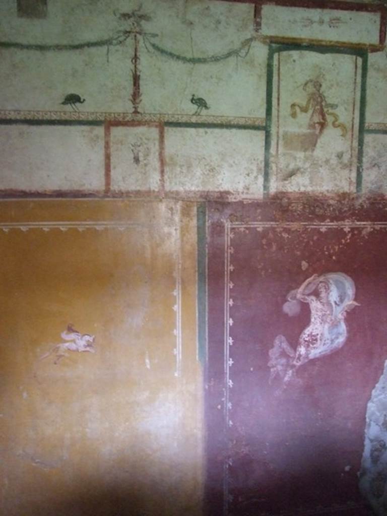 II.9.4 Pompeii. December 2007. Room 6, west wall in south-west corner. 