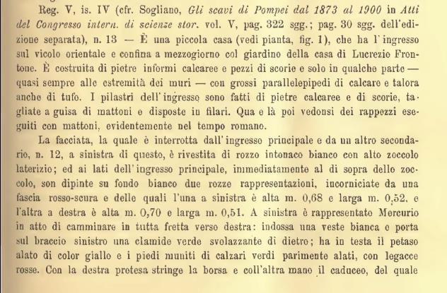 V.4.13 Pompeii. Notizie degli Scavi di Antichità, 1905, page 85.