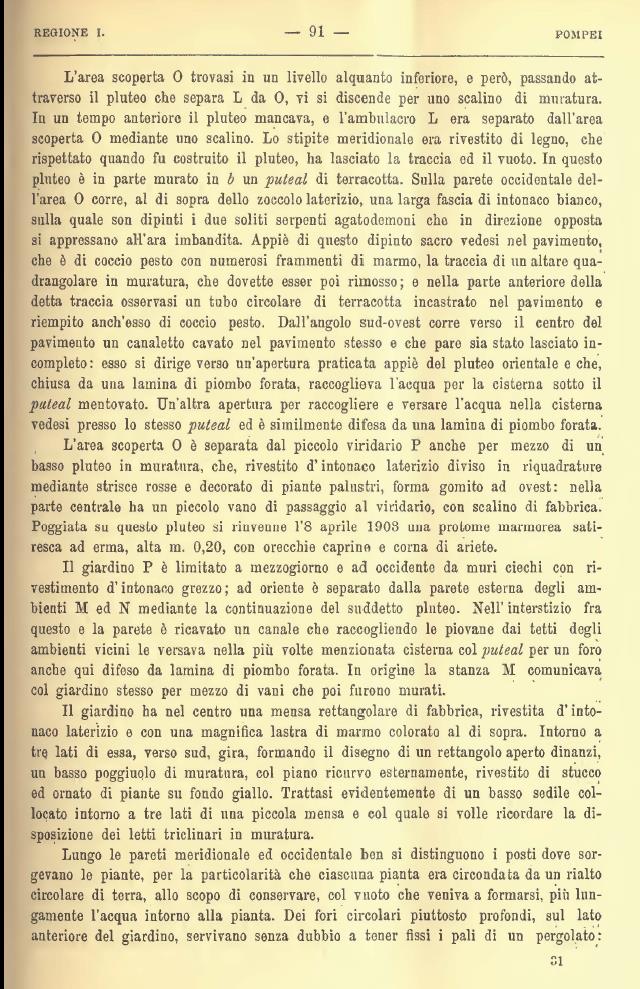V.4.13 Pompeii. Notizie degli Scavi di Antichità, 1905, page 91.