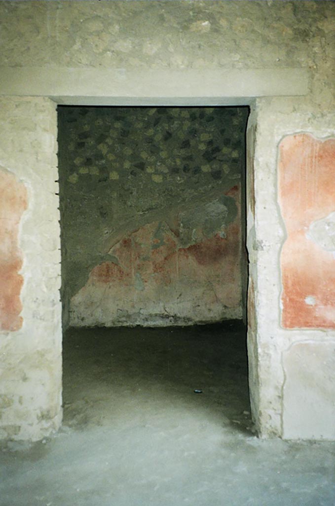 VI.8.3/5 Pompeii. July 2010. Doorway to room 14. Photo courtesy of Rick Bauer.