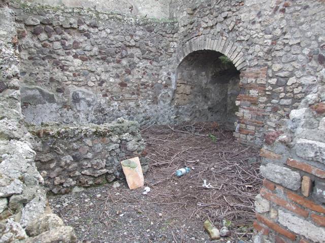 VI.9.2 Pompeii. March 2009. Room 25. East wall.