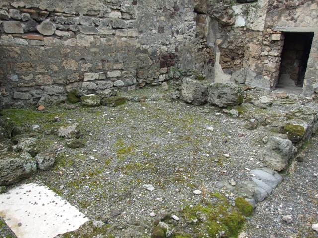 VI.10.7 Pompeii.  March 2009.  Room 15.  Garden area.  North side.  Looking west.