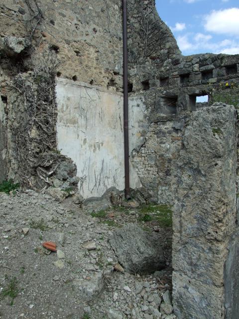 VI.15.6 Pompeii. March 2009. Room 2. Cubiculum. North wall.