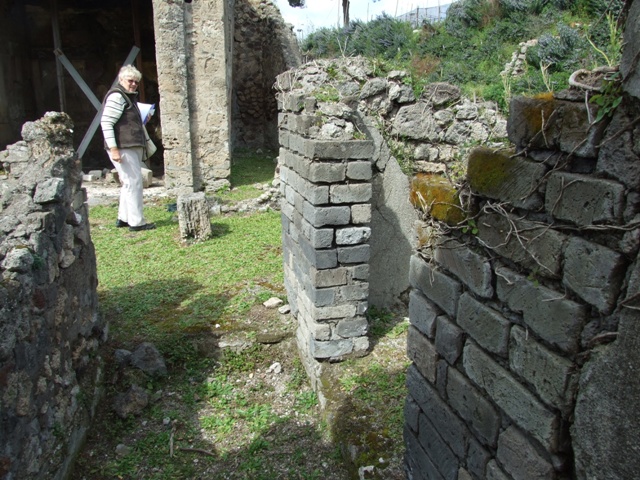 VI.16.27 Pompeii.  March 2009.  Room 11, North east corner.