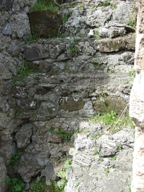 VI.16.27 Pompeii.  March 2009.  Corridor leading south towards Rooms 4, 5 and 6