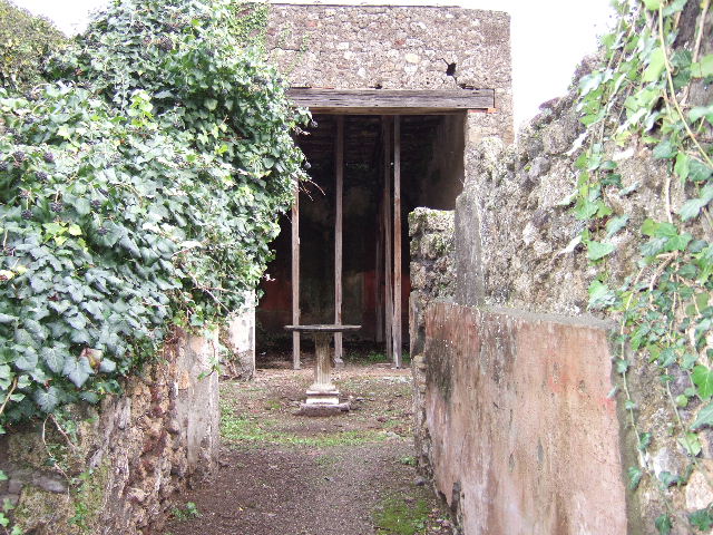 VI.16.28 Pompeii. March 2009. Room 1, South west corner.
