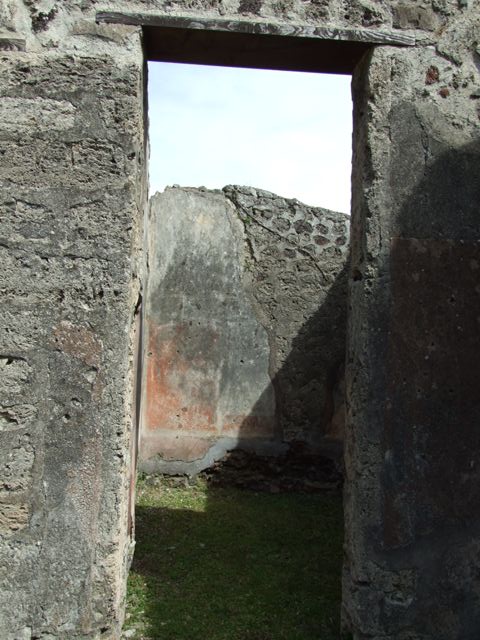 VI.16.32 Pompeii. March 2009. Room 5, South wall.