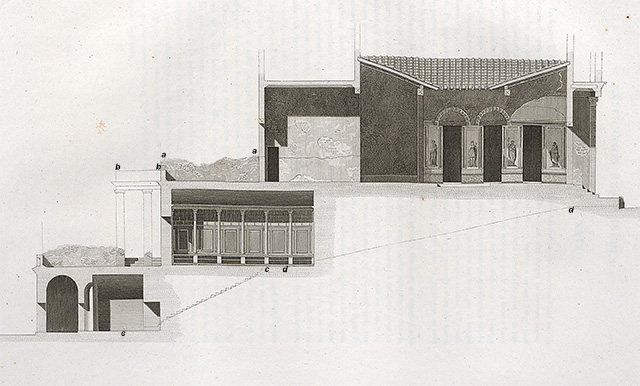 VI.17.10 Pompeii. December 2007. South side of atrium from entrance.