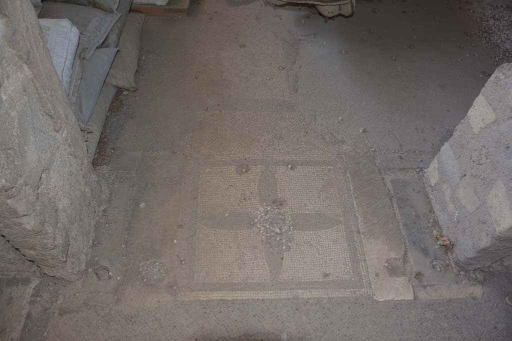 VI.17.41 Pompeii. September 2019. Mosaic doorway threshold from atrium into triclinium.
Foto Annette Haug, ERC Grant 681269 DCOR.
