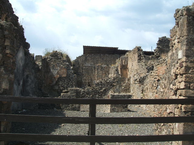 VII.1.27 Pompeii. May 2005. Rear room of shop.