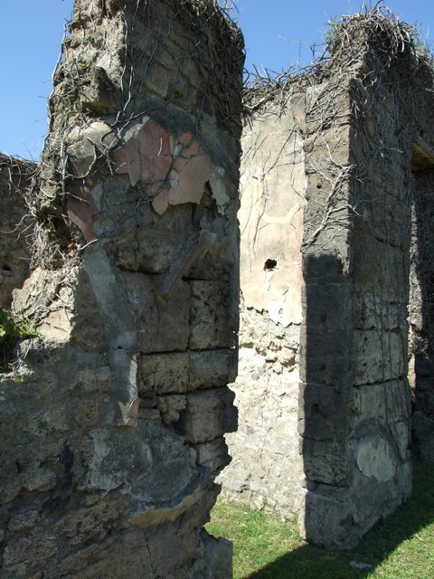 VII.2.20 Pompeii.   December 2007.  Doorway to Room 20.