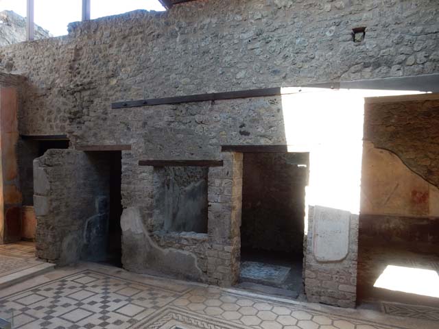 VII.2.45 Pompeii. July 2011. North side of atrium. Photo courtesy of Deborah Sims.
