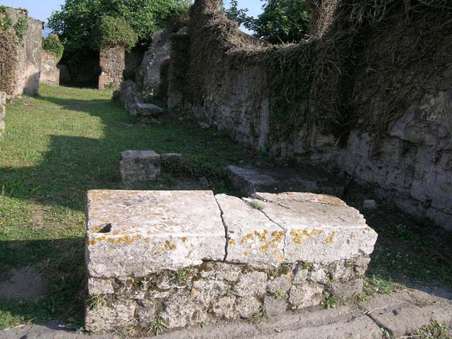 VII.3.13 Pompeii.  December 2005. Double Lararium.