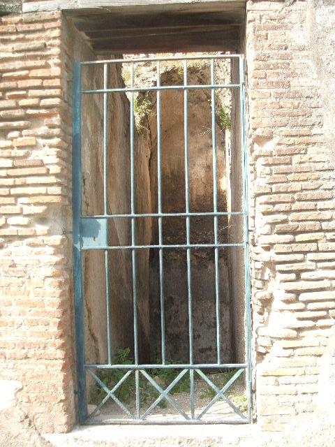 VII.6.17 Pompeii. March 2009.  Arched plastered wall and ceiling.