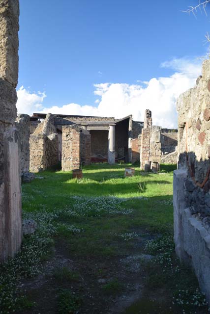 VII.7.10 Pompeii. Old undated photograph showing  North wall before the 1943 bombing. Courtesy of Society of Antiquaries. Fox Collection.
