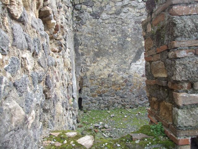 VII.9.29 Pompeii. March 2009. Doorway to rear room in south wall.
