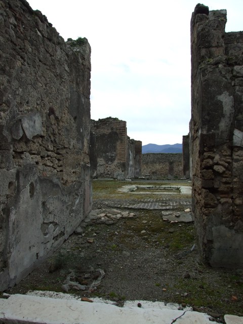 VII.9.47 Pompeii. December 2005. Room 1. Atrium. Impluvium.