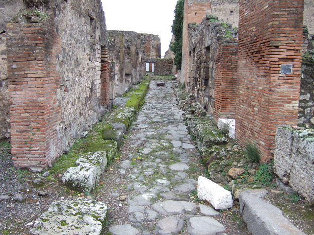 VII.9.54 Pompeii. December 2005. Looking southeast towards VII.9.55.