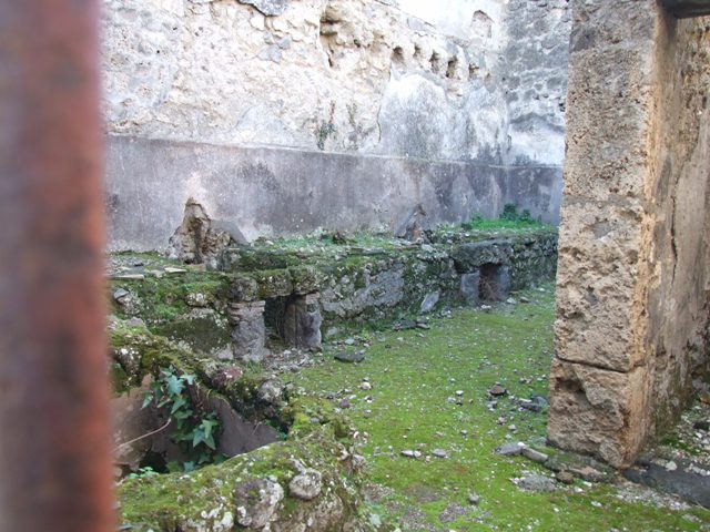 VII.10.13 Pompeii. December 2007. Rear steps leading to dwelling at VII.10.5.