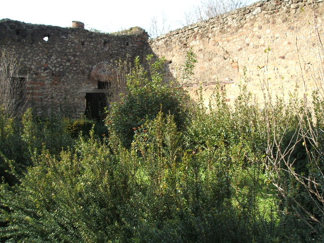 VII.14.9 Pompeii. March 2009. Room 16. Corridor leading east to kitchen area.