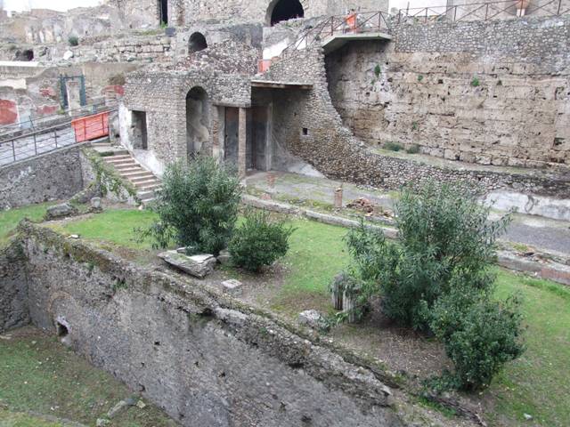 VIII.1.a Pompeii. May 2011. Garden at north end of portico. Photo courtesy of Michael Binns.
