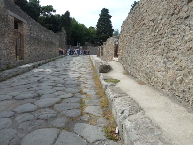 VIII.4.34 Pompeii.  December 2007.  West side of atrium.
