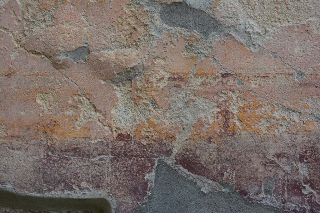IX.5.9 Pompeii. March 2017. Room “d”, detail of remaining painted wall decoration.
Foto Christian Beck, ERC Grant 681269 DÉCOR.
