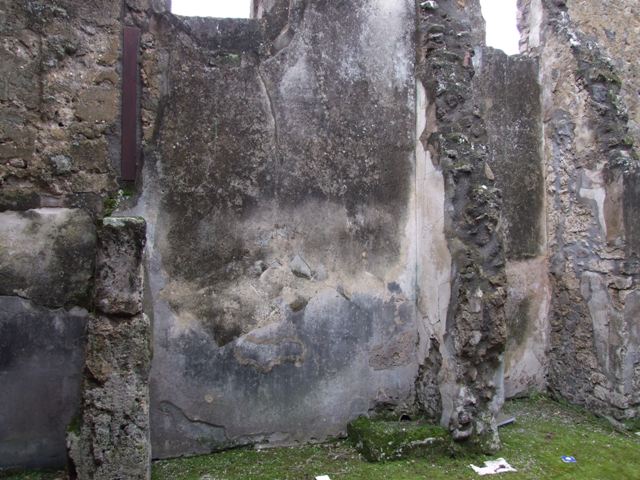 IX.8.6 Pompeii. March 2009. Room 32. East wall.