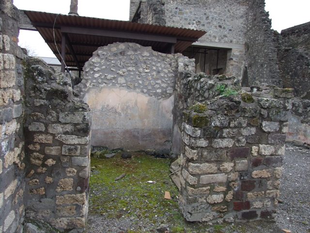 IX.8.6 Pompeii. December 2007. Room 40, north wall of cubiculum.