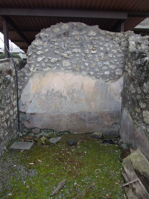 IX.8.6 Pompeii. December 2007. Room 40, north east corner of cubiculum.