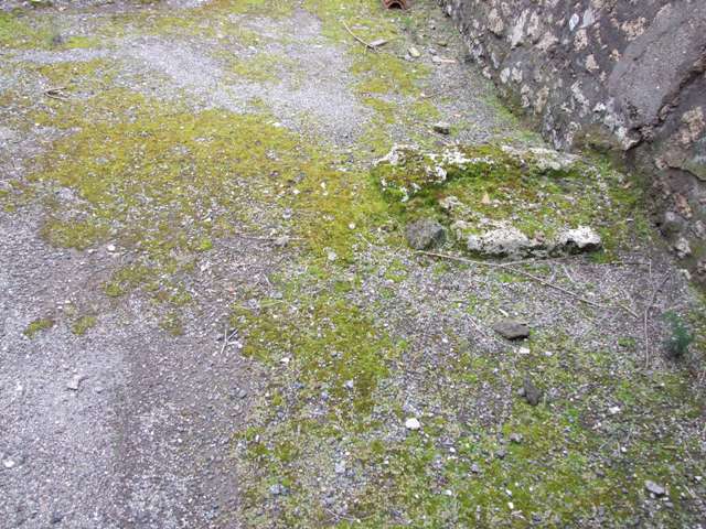 IX.8.6 Pompeii.  September 2004.  Nymphaeum south of peristyle. West side.
