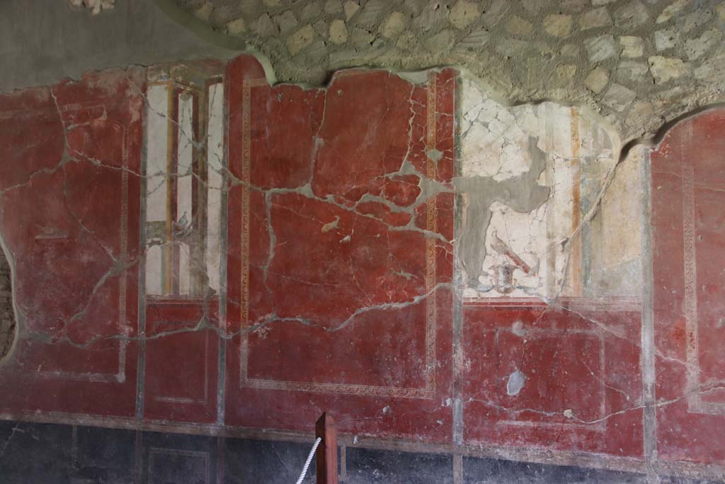 Oplontis Villa of Poppea, September 2021. Room 81, looking towards centre of south wall. Photo courtesy of Klaus Heese.
