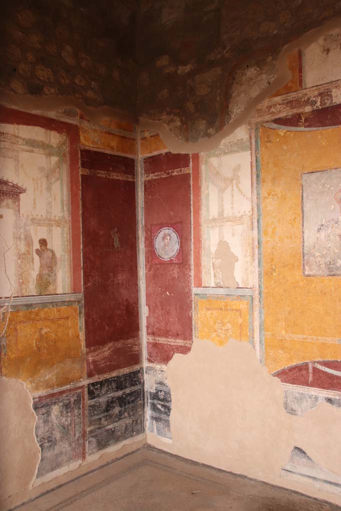 Stabiae, Villa Arianna, October 2020. Room 7, looking towards south-east corner. Photo courtesy of Klaus Heese.