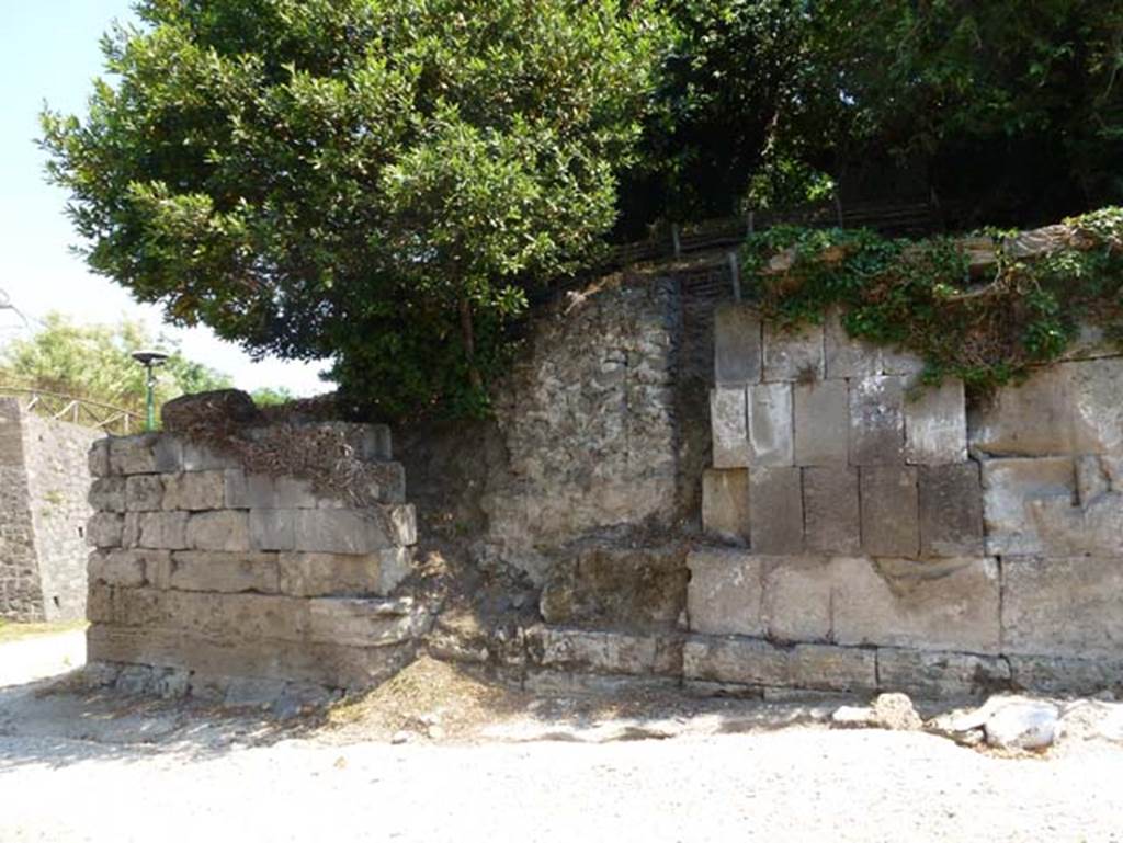 Porta di Sarno or Sarnus Gate. June 2012. Looking towards the interior south wall of the gate. Photo courtesy of Michael Binns.
