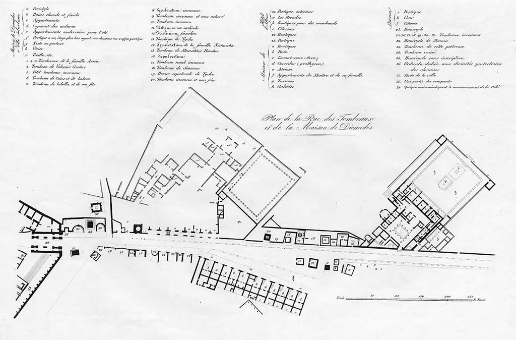 Pompeii 1830 Via dei Sepolcri