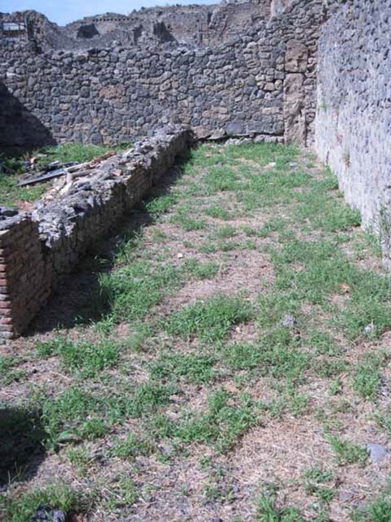 I.1.3 Pompeii. September 2010. Looking north along site of stables “d”. Photo courtesy of Drew Baker.
