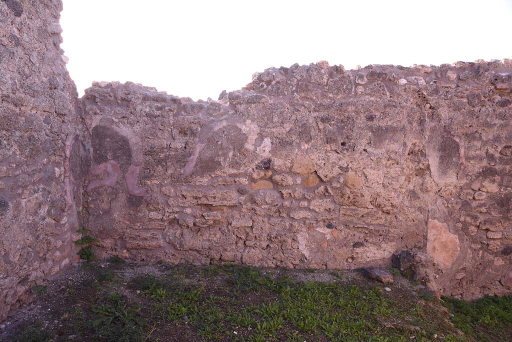 I.4.11 Pompeii. October 2019. South wall of garden area.
Foto Tobias Busen, ERC Grant 681269 DÉCOR.
