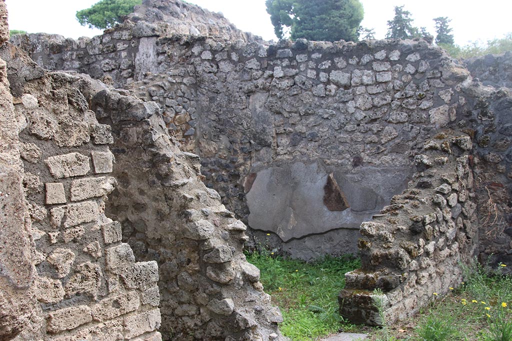 I.5.1 Pompeii. October 2024. Doorways into two rooms on east side. Photo courtesy of Klaus Heese.